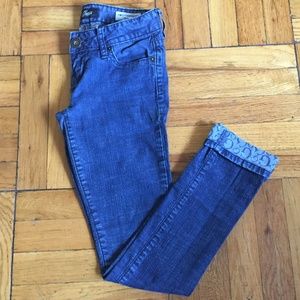 Guess Medium Rise Skinny Sarah Fit Blue Jeans